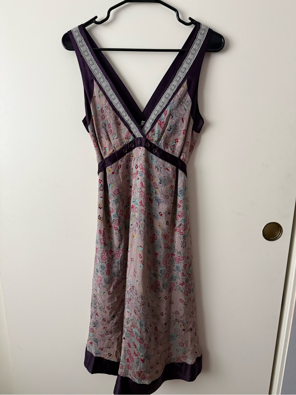 Johnny Was floral dress Small